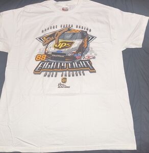 Chase Authentics NASCAR Dale Jarrett Shirt Mens XL Extra Large White Vintage Y2K